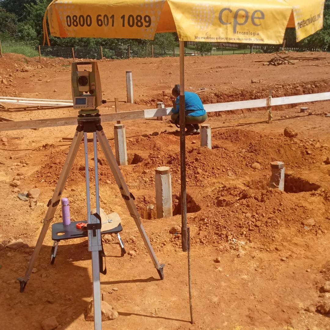 empresa de topografia locação de obra